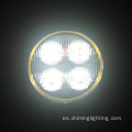 Luz de trabajo LED de automóvil de servicio pesado de alta potencia de alta potencia al por mayor 3 &quot;4&quot; 5 &quot;Ronda 12-24V LED de trabajo LED de automóvil